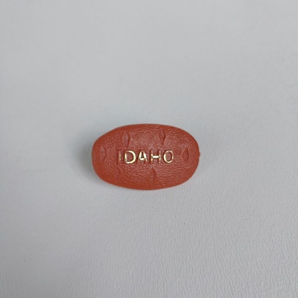Idaho Potato Vintage Lapel Hat Jacket Vest Souvenir Pin